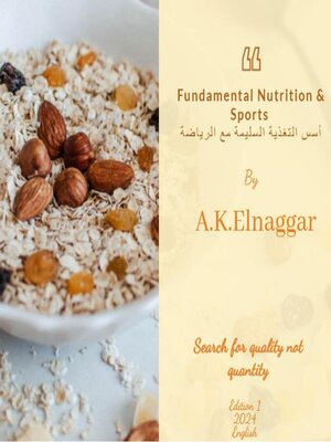 cover image of Fundamental Nutrition & Sports